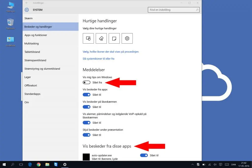 Ikke flere tips til Windows 10 fra nu af...